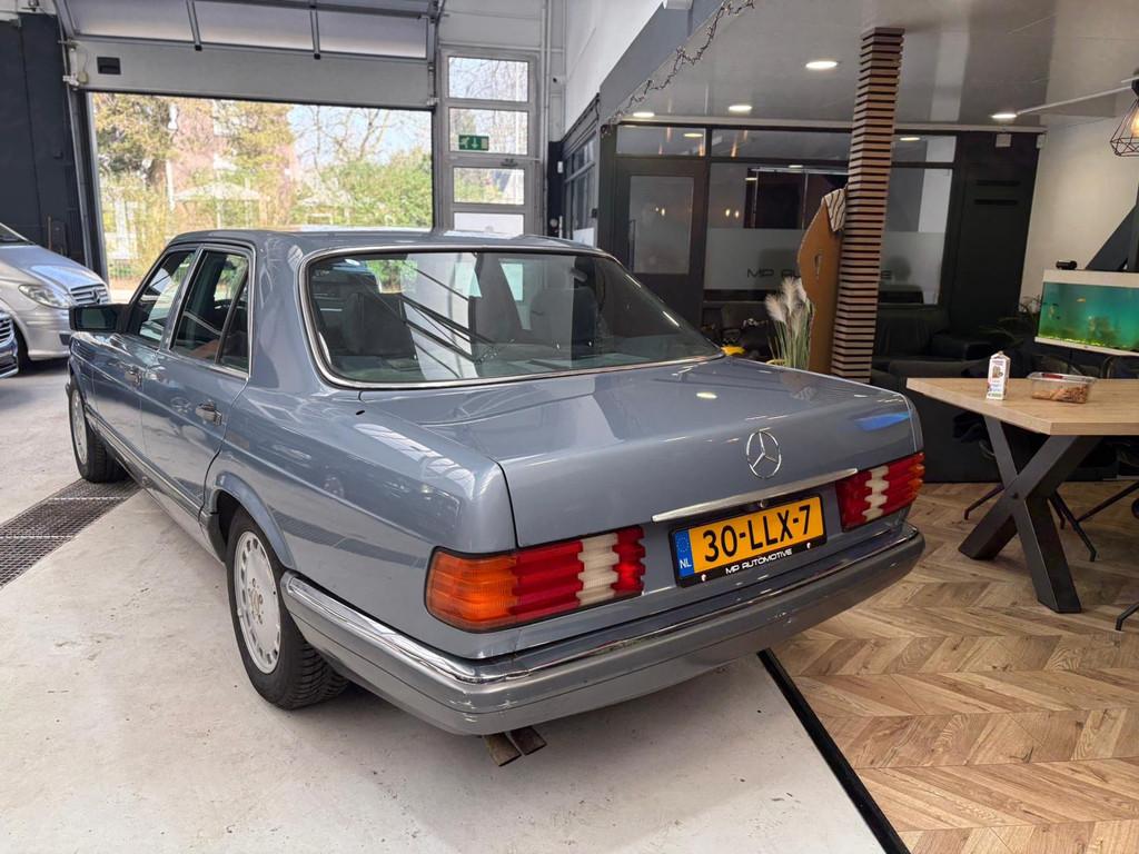Mercedes-Benz S-klasse 420 SE V8 AUT|Oldtimer|Airco|Memory|S, Auto's, Mercedes-Benz, Automaat, Achterwielaandrijving, Gebruikt