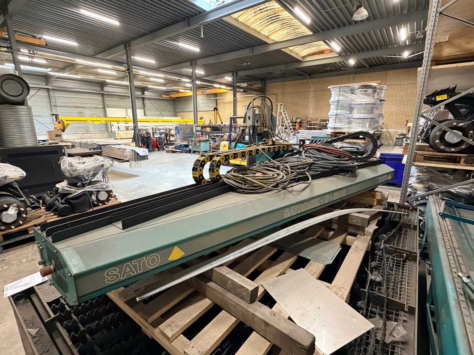 SATO Plasma Snijmachine - Nauwkeurig en Efficiënt, Ophalen of Verzenden