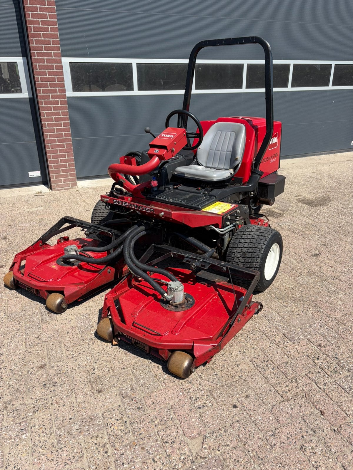 Toro groundsmaster 3500 d sidewinder, Tuin en Terras, Grasmaaiers, Ophalen, Gebruikt, 50 cm of meer