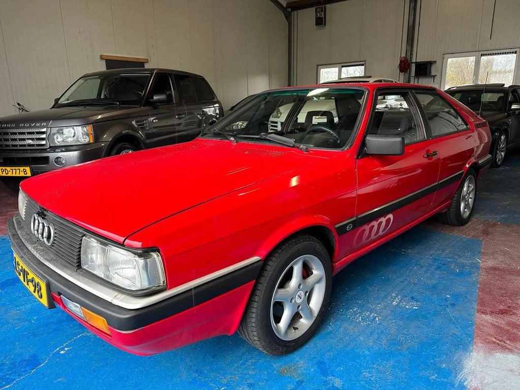 Audi Coupé 2.2 GT 5-Cilinder H5 1986 Rood APK 2026, Voorwielaandrijving, 136 pk, 2226 cc, Bedrijf
