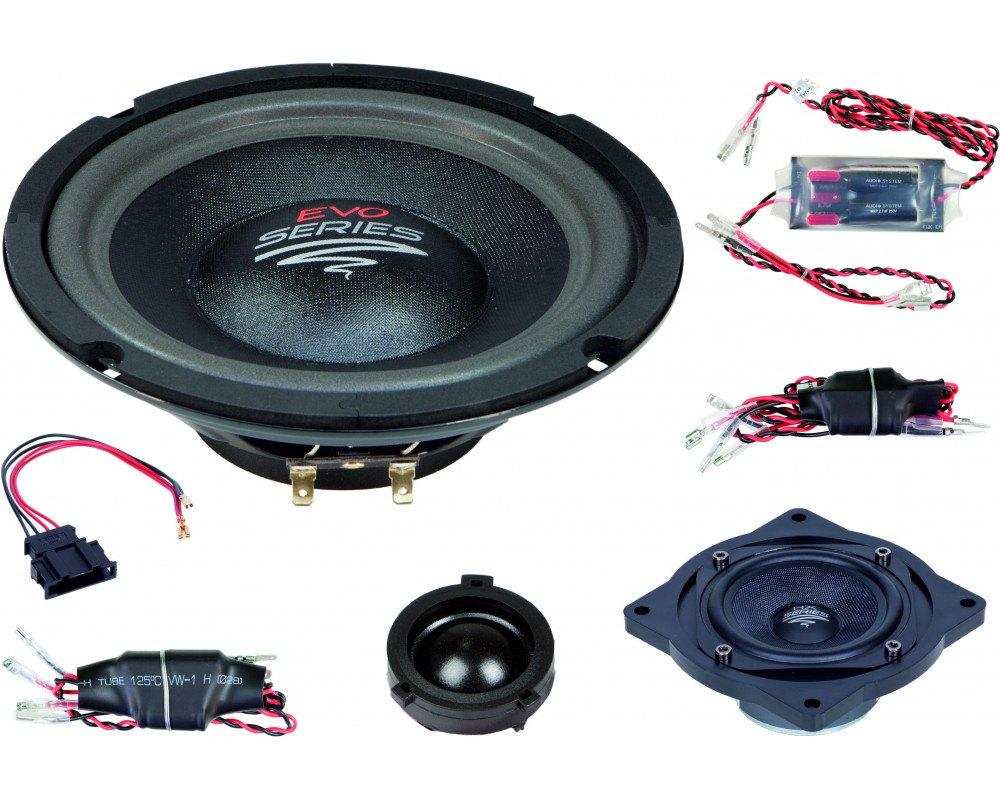 Audio System MFIT VW Golf 5 EVO 2 3 way composet / speakers, Auto diversen, Autospeakers, Info@optimount.nl, Nieuw, Ophalen of Verzenden