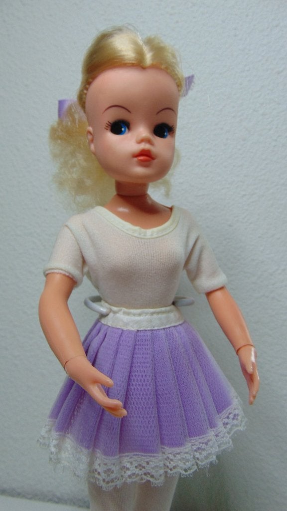 Vintage Sindy pop Ballerina Lief snoetje, Verzamelen, Poppen, Ophalen of Verzenden, Gebruikt, Pop