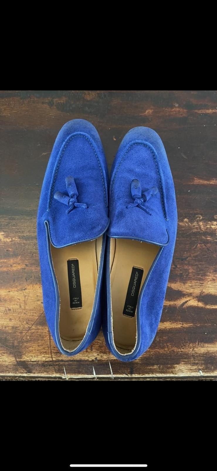 Originele Dsquared loafers 700,- nu 150,-, Ophalen of Verzenden, Zo goed als nieuw, Blauw, Loafers