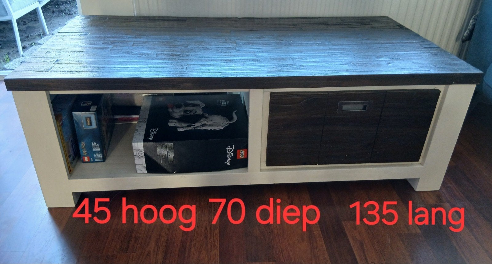 salontafel, Ophalen, Zo goed als nieuw