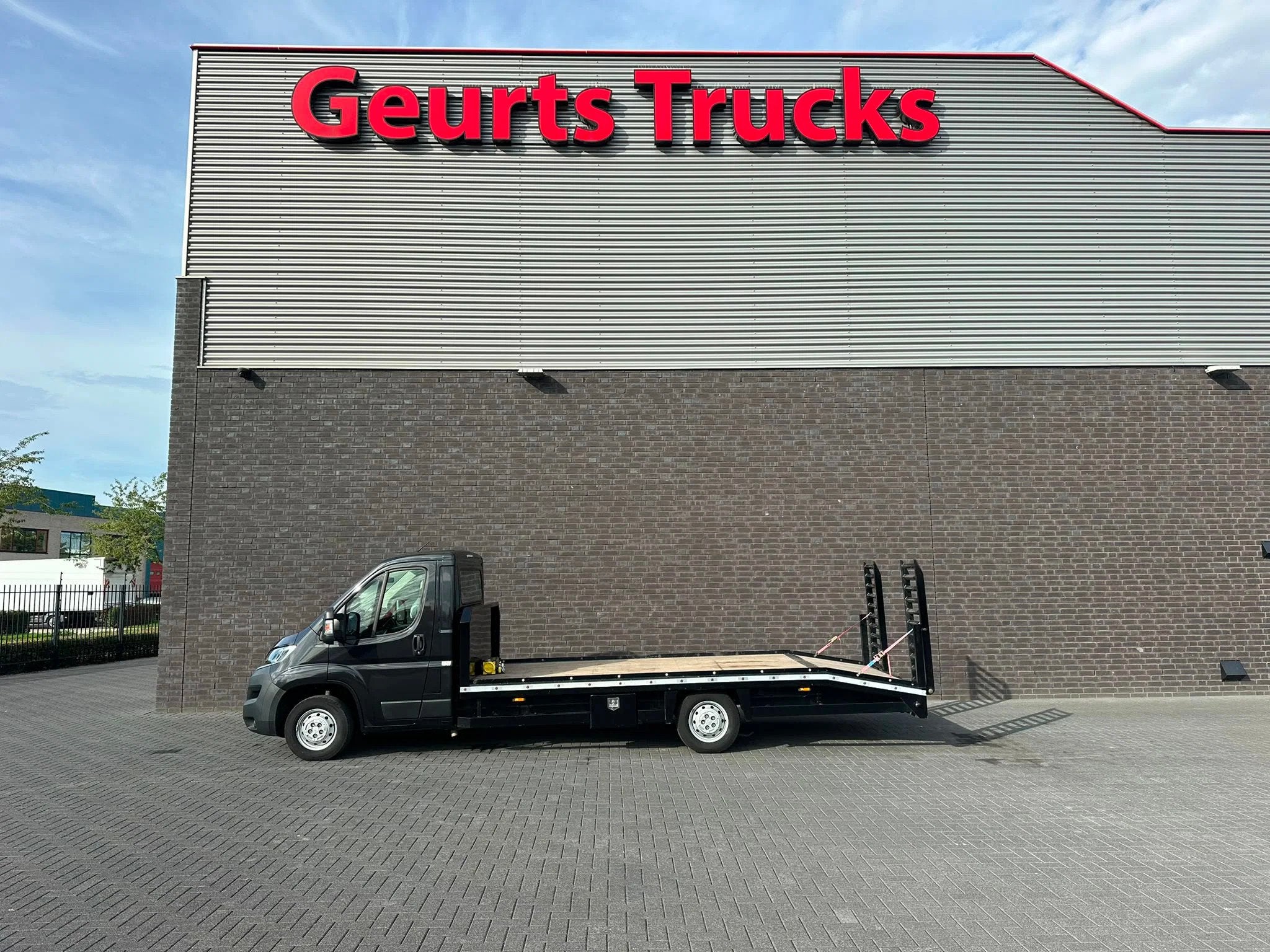 Citroën Jumper 4X2 OPRIJWAGEN/MACHINETRANSPORTE/MACHINETAXI, Overige merken, Euro 6, Zwart, Bedrijf