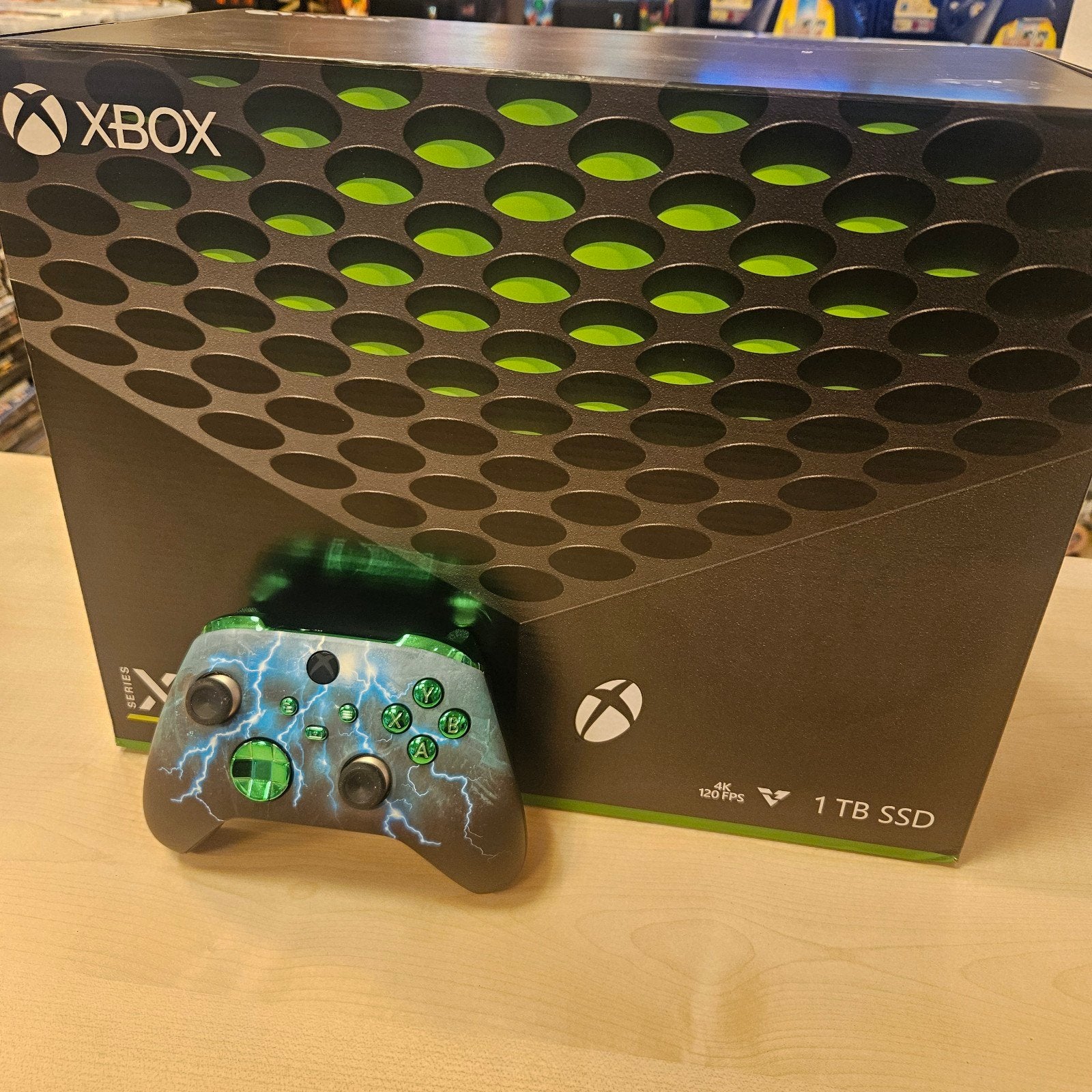 Xbox Series X 1TB SSD + modified controller, Ophalen, Zo goed als nieuw