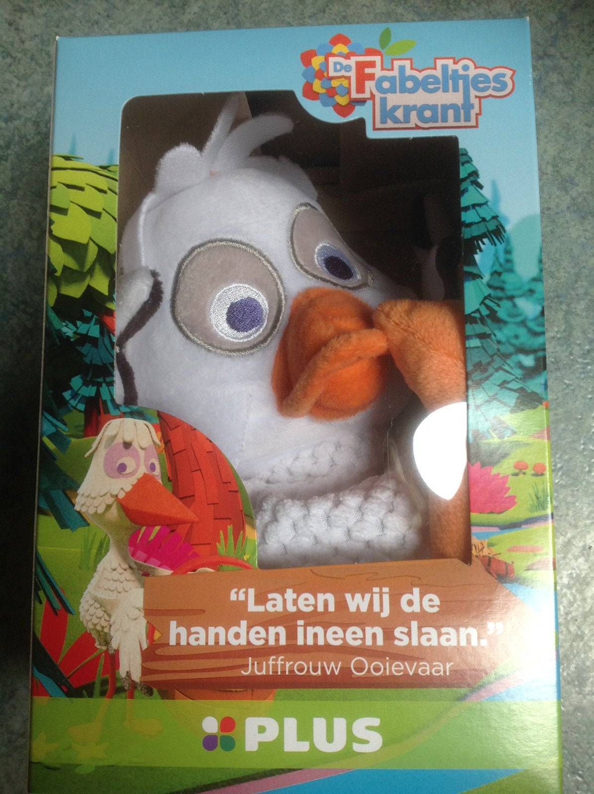 Fabeltjeskrant handpop en boekje NIEUW, Ophalen, Nieuw
