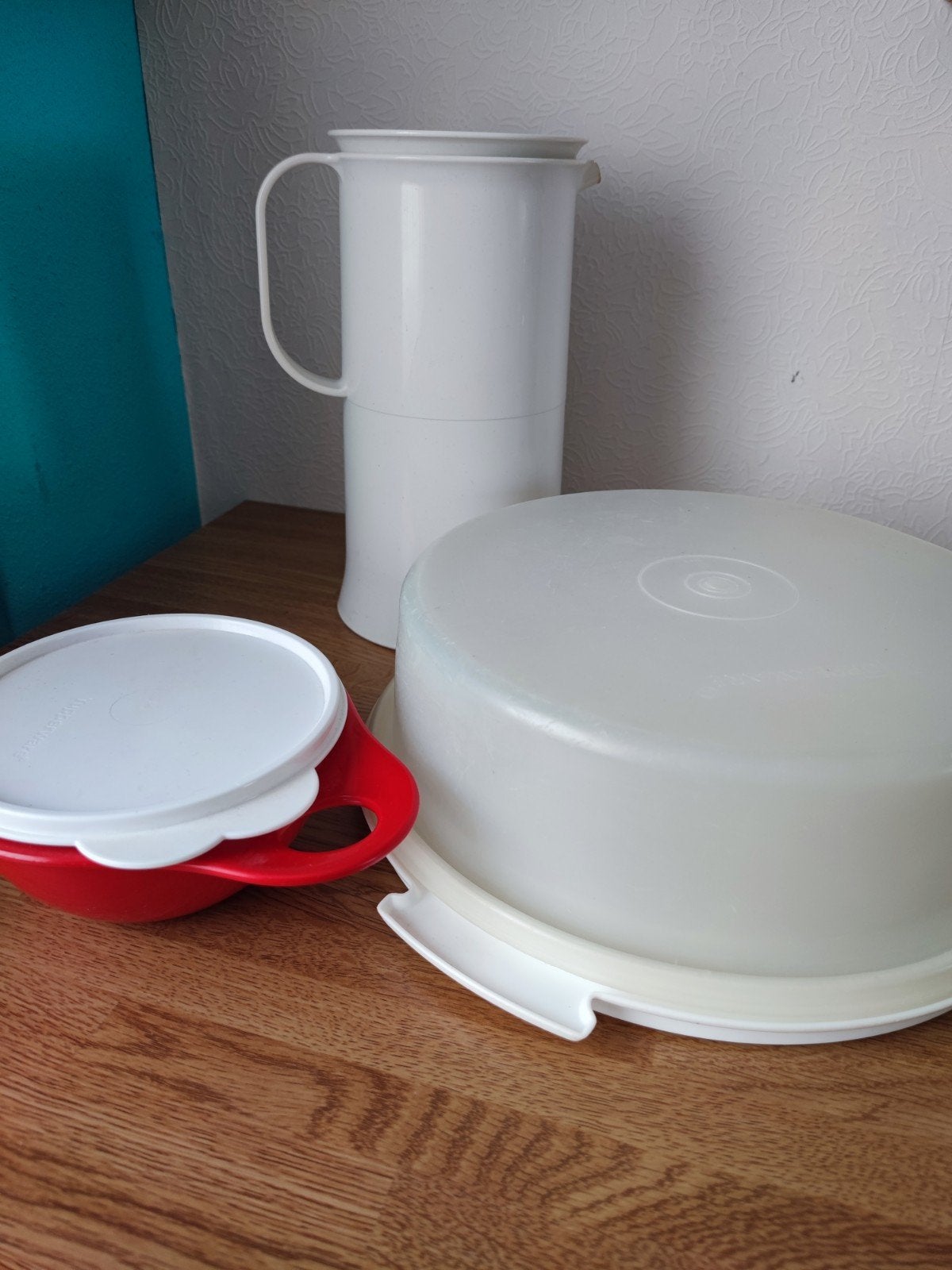 Tupperware., Ophalen of Verzenden, Gebruikt, Rood, Overige typen