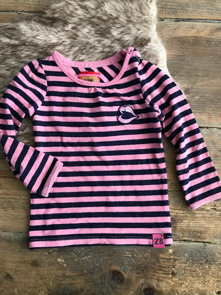t-shirt (Z8), Kinderen en Baby's, Babykleding | Maat 80, Gebruikt, Meisje, Z8, Ophalen of Verzenden