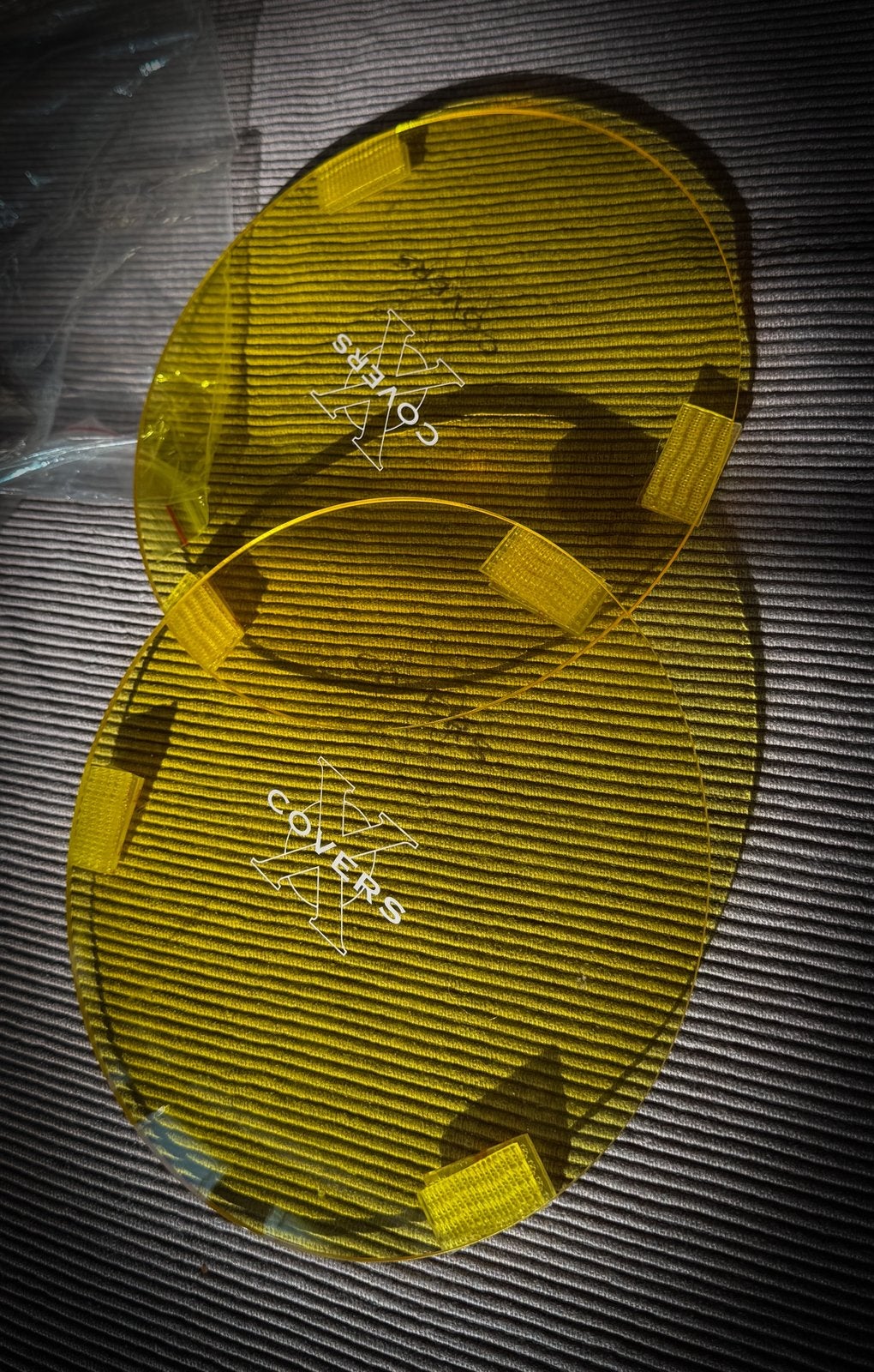 LAND ROVER DEFENDER 90/110 KOPLAMP COVERS, Auto-onderdelen, Verlichting, Ophalen of Verzenden, Nieuw, Land Rover