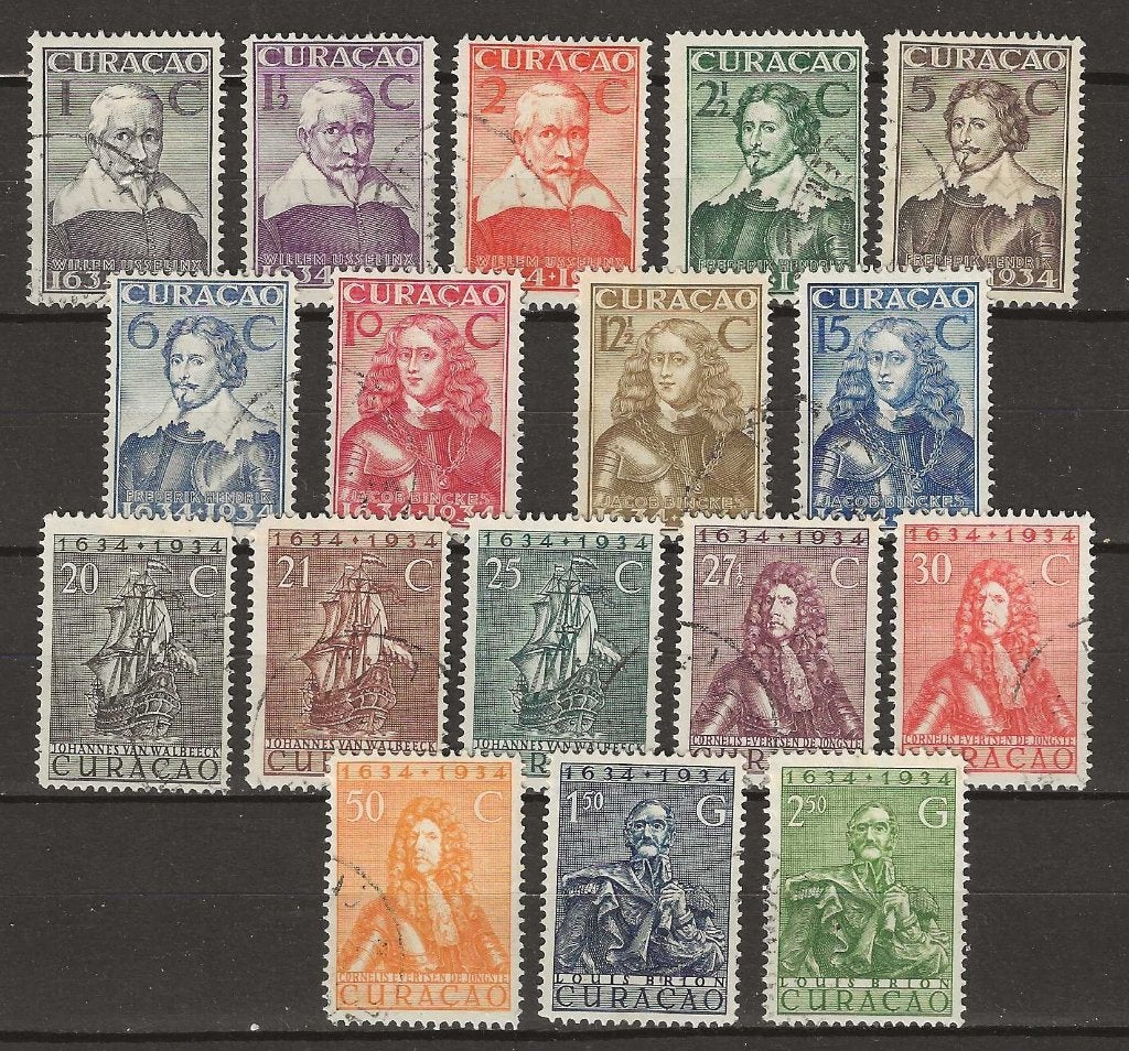Curaçao - 1934, Verzenden, Gestempeld