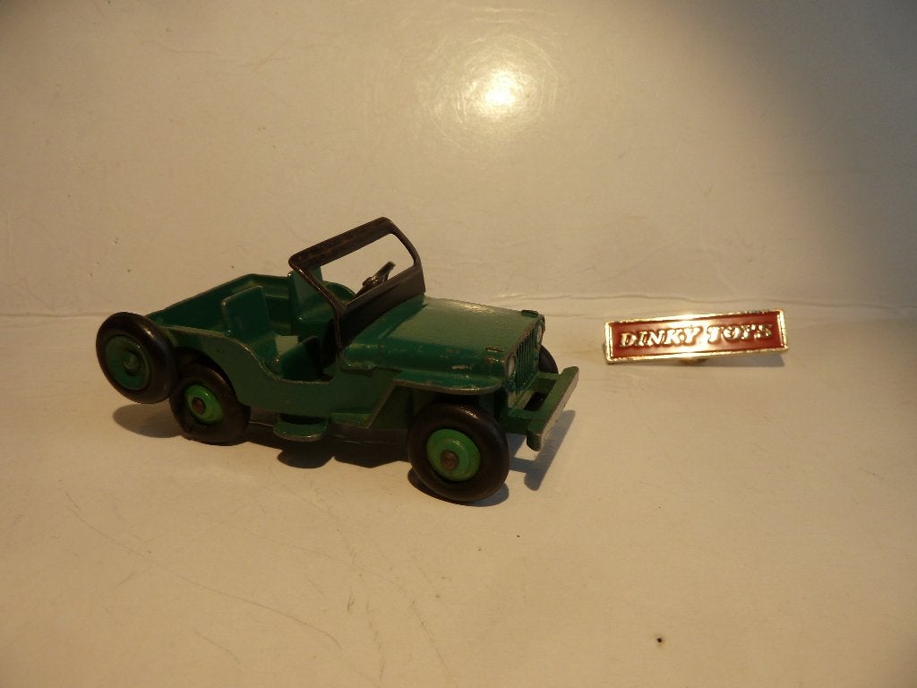 DINKY TOYS:  nr. 25 Y   JEEP     ( 1952), Ophalen of Verzenden, Gebruikt, Auto, Dinky Toys