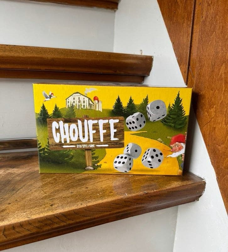 La Chouffe Yahtzee dobbelspel, Ophalen of Verzenden, Zo goed als nieuw, Overige typen, Overige merken