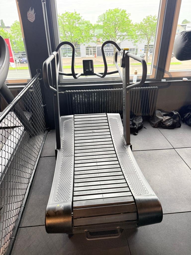 curved manual treadmill / skillmill, Sport en Fitness, Ophalen, Zo goed als nieuw, Metaal, Loopband