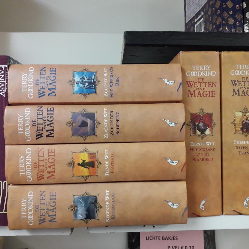 De wetten van de magie, Ophalen of Verzenden, Gelezen, Terry Goodkind