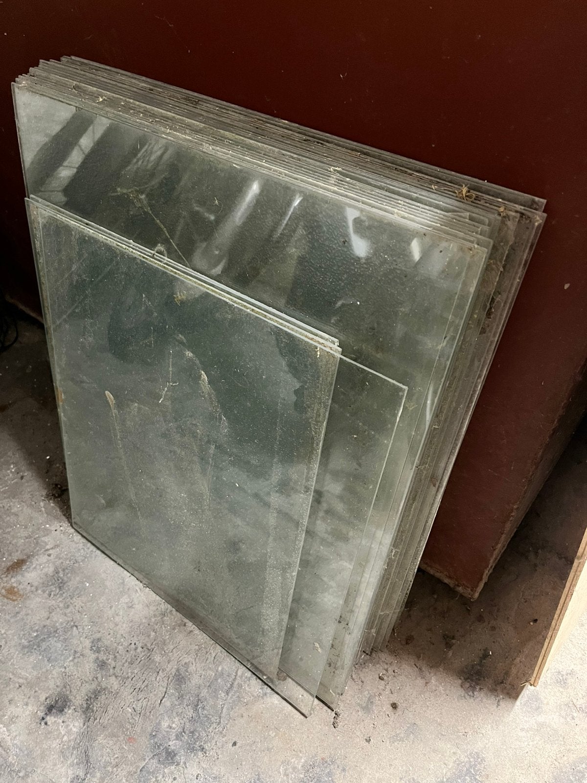 Glasplaat, Ophalen, Zo goed als nieuw, Minder dan 80 cm, Glasplaat