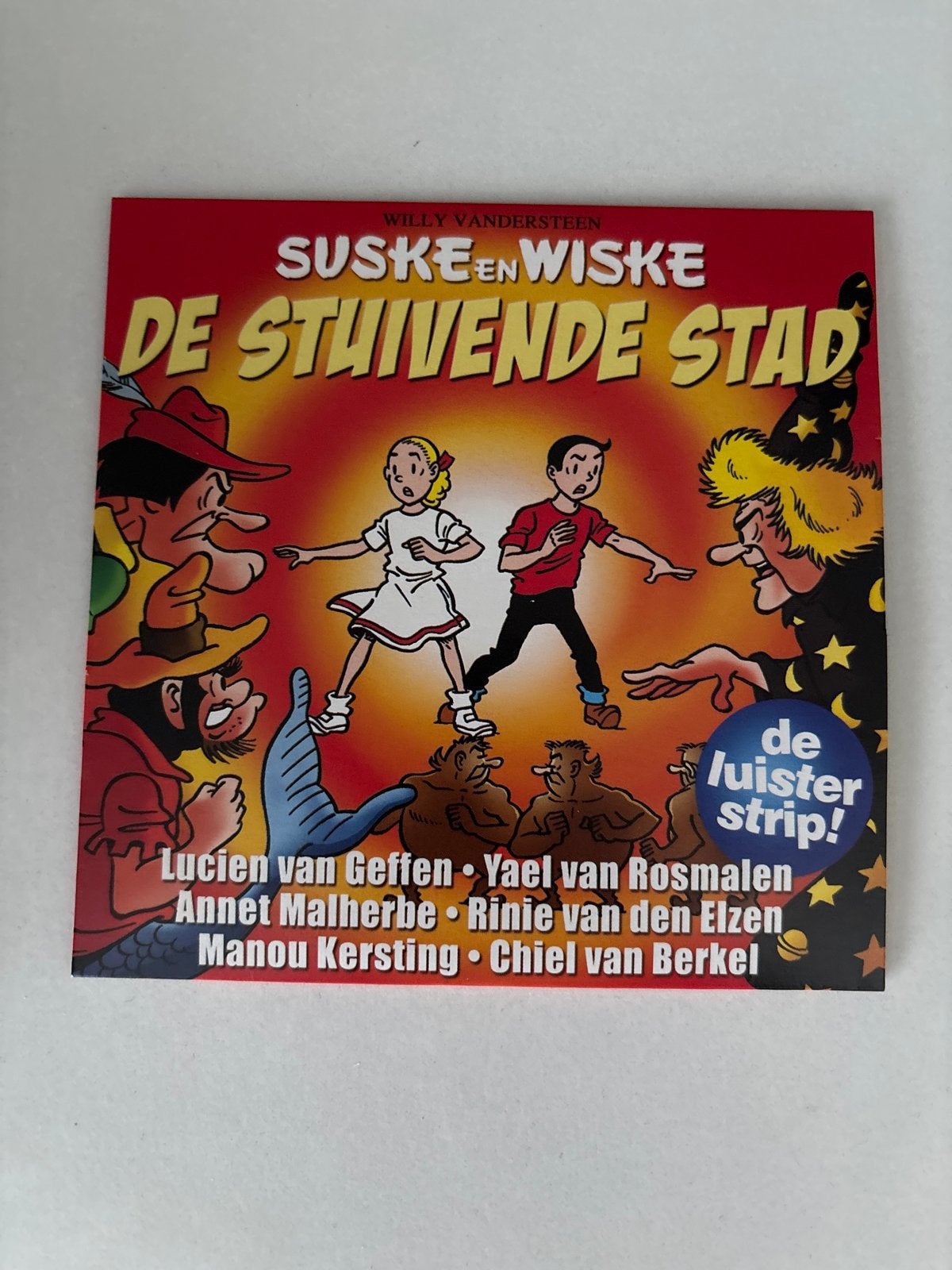 Suske en Wiske - De Stuivende Stad (Luisterstrip), Luisterboek, Ophalen of Verzenden, Zo goed als nieuw, 6 tot 9 jaar