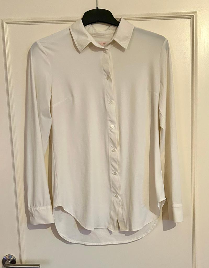 Witte, Creme Studio Anneloes blouse in maat M., Ophalen of Verzenden, Nieuw, Maat 38/40 (M), Wit