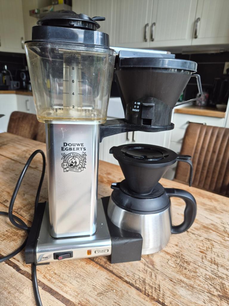 Vintage Douwe Egberts / Technivorm koffiezetapparaat, Gebruikt, Koffiemachine, Gemalen koffie, Ophalen of Verzenden