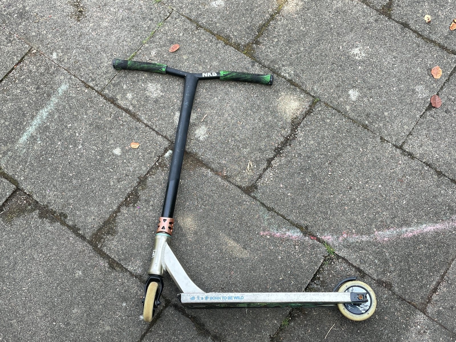 NKD stuntstep - stunt step, Ophalen, Zo goed als nieuw, Gewone step