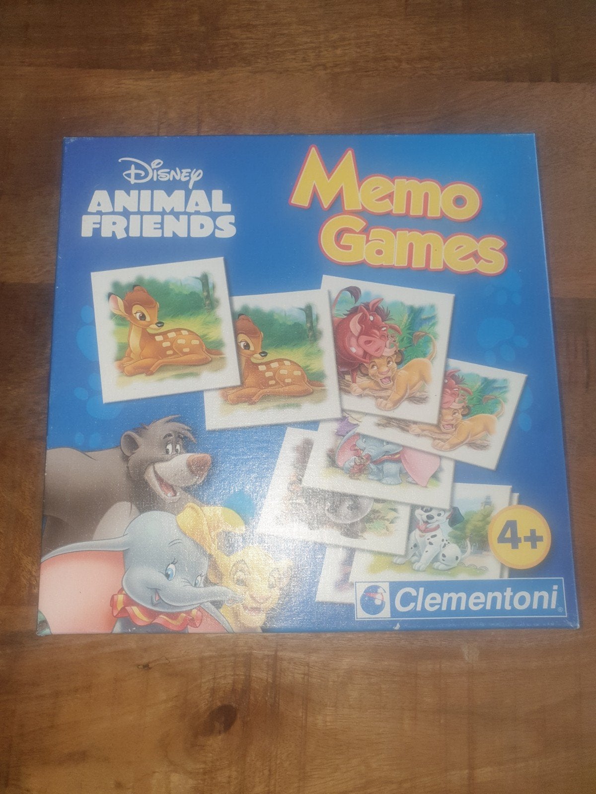 Disney Animal Friends Memo Games - Memory Spel Clementoni, Verzamelen, Ophalen of Verzenden, Bambi of Dumbo, Zo goed als nieuw