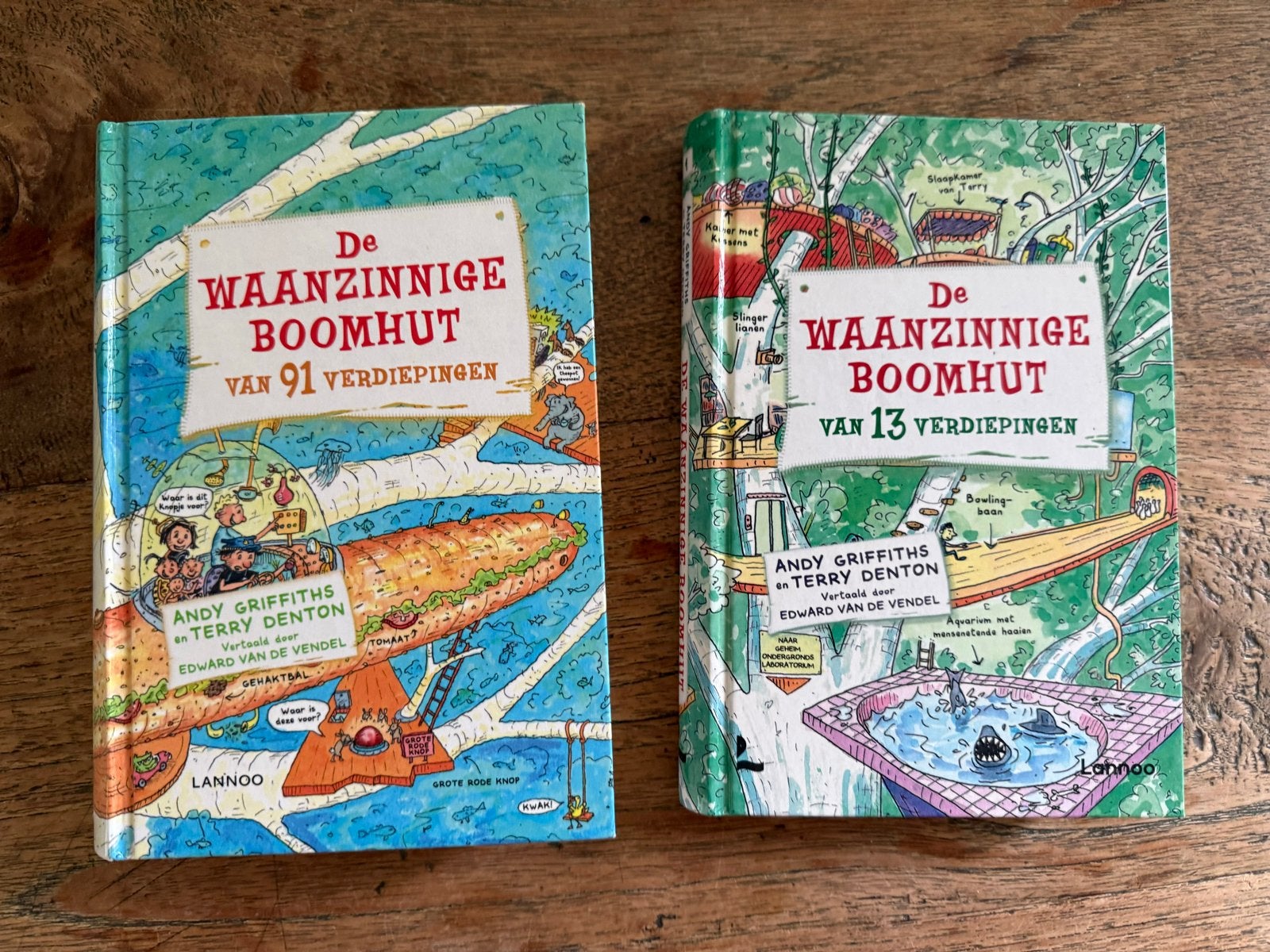 Boeken De Waanzinnige boomhut 1 en 7, Boeken, Kinderboeken | Jeugd | 10 tot 12 jaar, Ophalen of Verzenden, Zo goed als nieuw