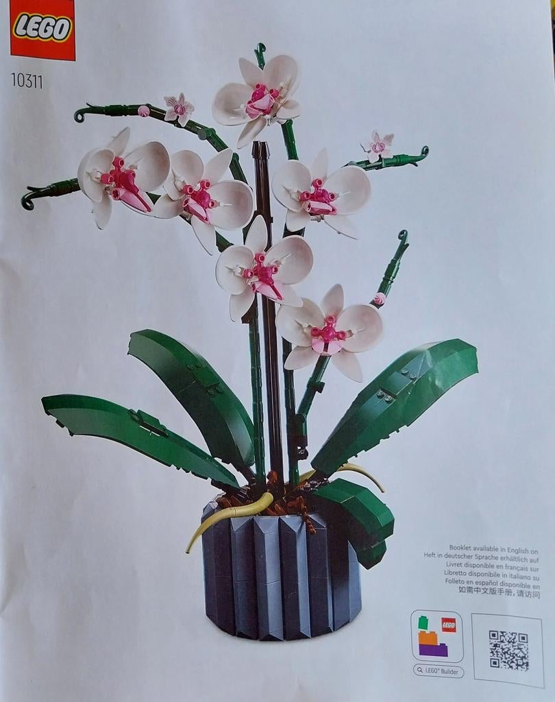 SALE Nu €10,-  Lego Botanical Collection Orchidee 10311, Verzenden, Lego, Zo goed als nieuw, Compleet