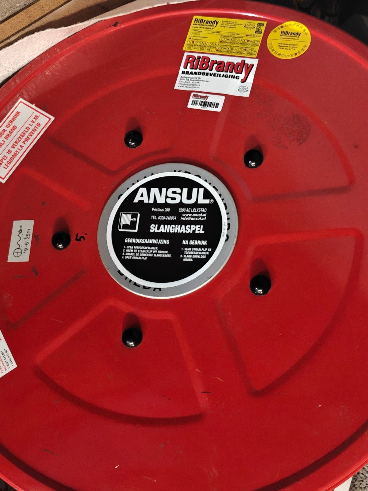 Brandslanghaspel - ANSUL Ribrandy - Brandbeveiliging, Ophalen, Detector, Sensor of Melder, Overige soorten