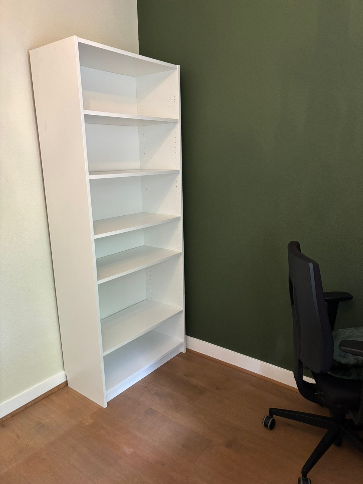 IKEA BILLY boekenkast wit 80x38x202 cm – €15, Ophalen, 200 cm of meer, 50 tot 100 cm, Zo goed als nieuw