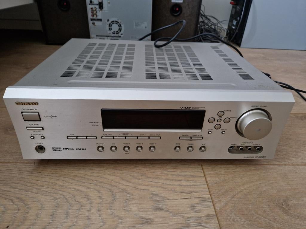 Onkyo TX-SR502E AV Receiver - Versterker, Ophalen of Verzenden, 120 watt of meer, Onkyo