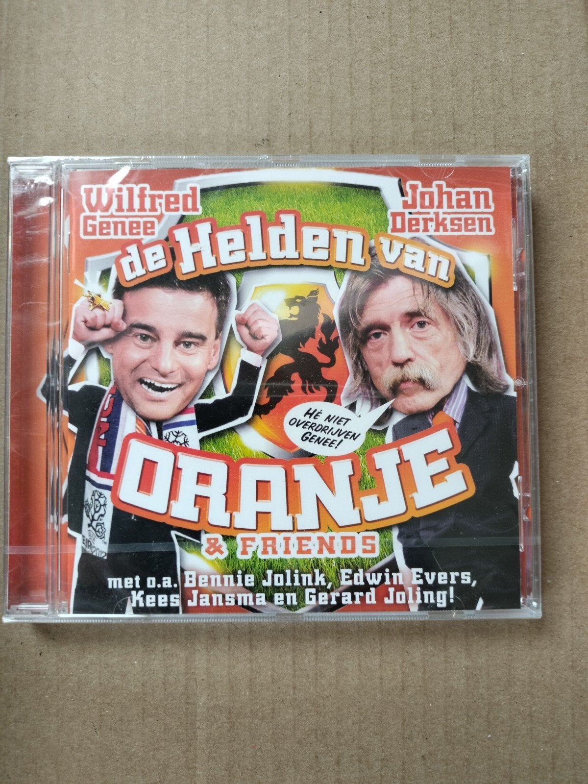 Wilfred Genee & Johan Derksen - De Helden van Oranje CD, Cd's en Dvd's, Cd's | Pop, Nieuw in verpakking, Verzenden