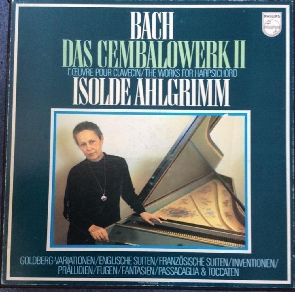 Bach- Isolde Ahlgrimm The Works For Harpsichord 10LP BOX, Kamermuziek, Verzenden, Zo goed als nieuw, 12 inch