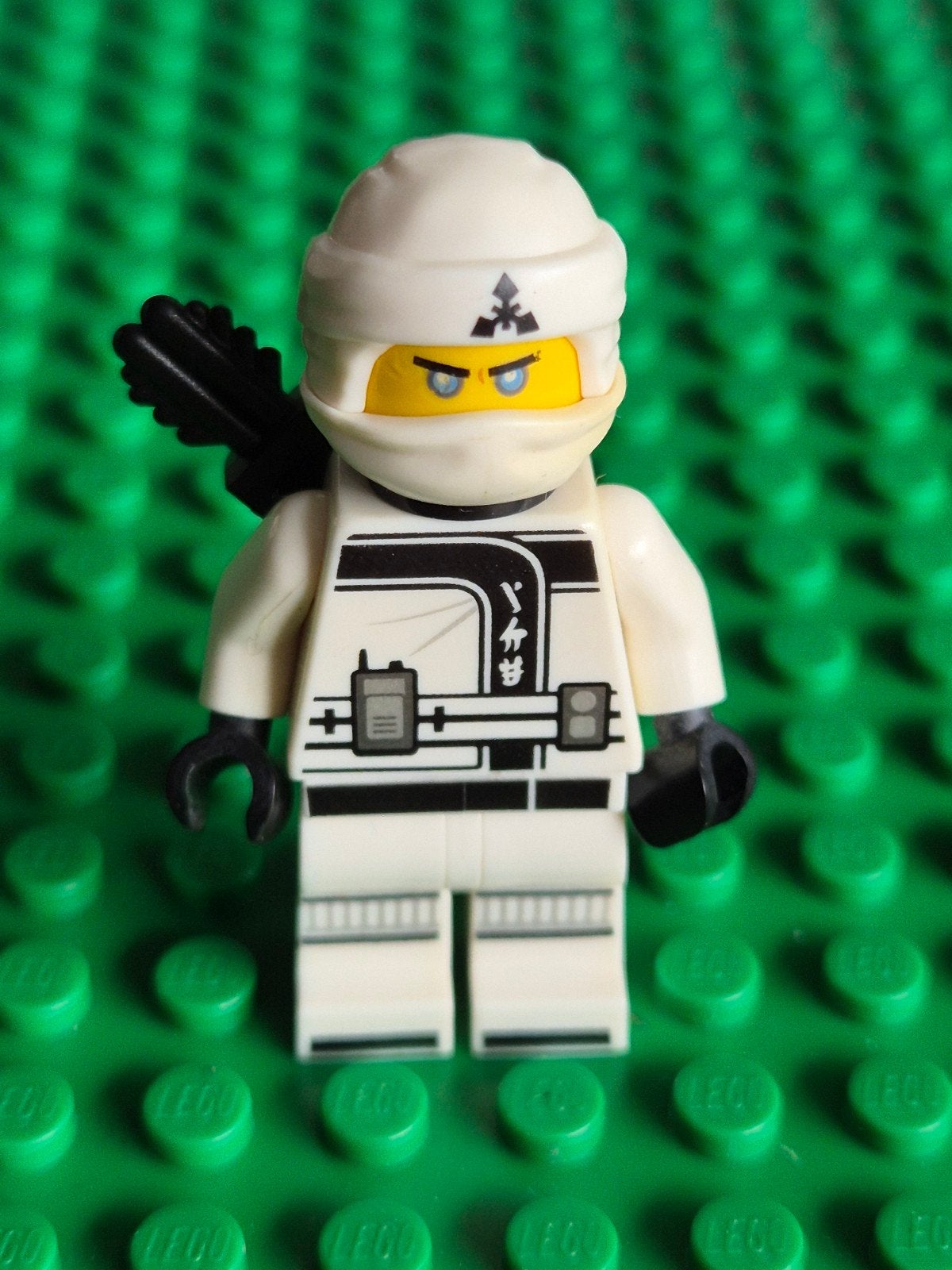 Lego Ninjago Minifiguur Zane ZX (Nieuwstaat), Lego, Ophalen of Verzenden, Zo goed als nieuw, Minifiguur