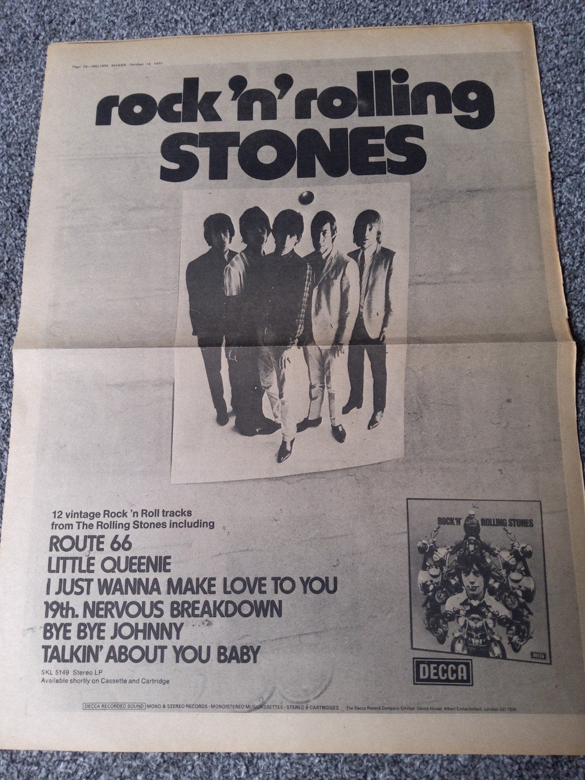 The Rolling Stones:  Promo  Rock 'n Rolling Stones   2 euro, Verzamelen, Ophalen of Verzenden, Boek, Tijdschrift of Artikel
