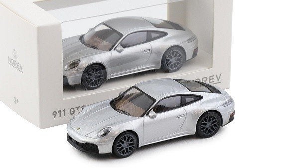 Porsche 911 (992.2) Carrera GTS Coupe 2024 Polar Silver 1:43, Hobby en Vrije tijd, Modelauto's | 1:43, Tschuiten@hotmail.com, Auto