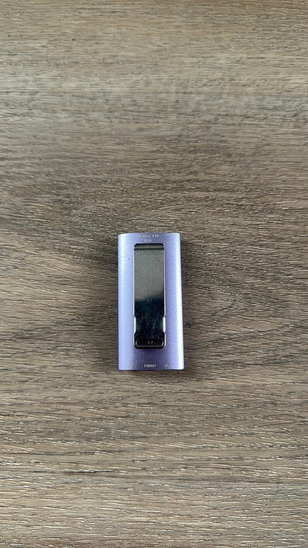 ZOLLiD MP3-speler 2GB – Paars – Met clip, Audio, Tv en Foto, Mp3-spelers | Apple iPod, Gebruikt, Ophalen of Verzenden, 2 tot 10 GB