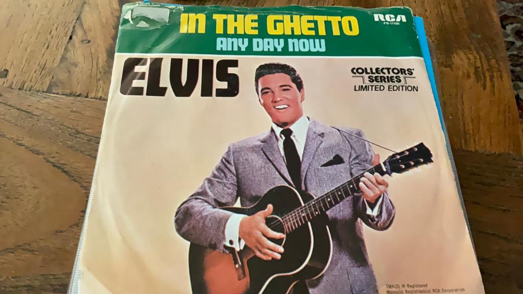 Elvis Presley. In the Ghetto, Cd's en Dvd's, Vinyl Singles, Ophalen of Verzenden, Zo goed als nieuw, Pop
