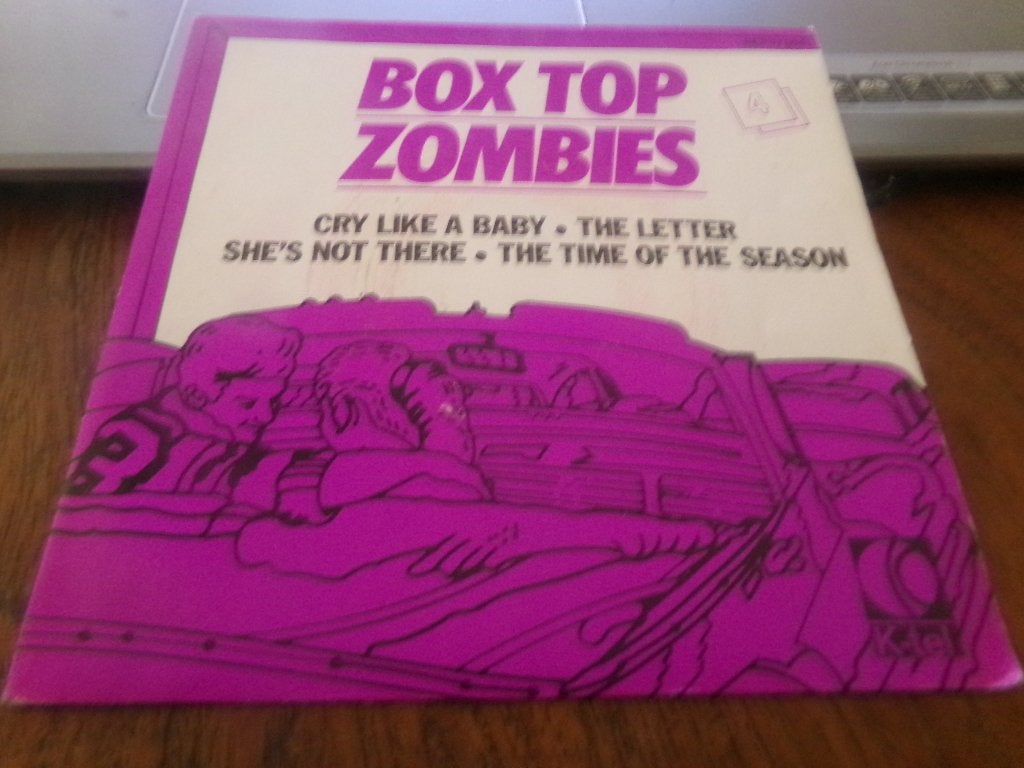 Box Top* / Zombies – Cry Like A Baby -The Letter / She's Not, Ophalen of Verzenden, Gebruikt, Pop