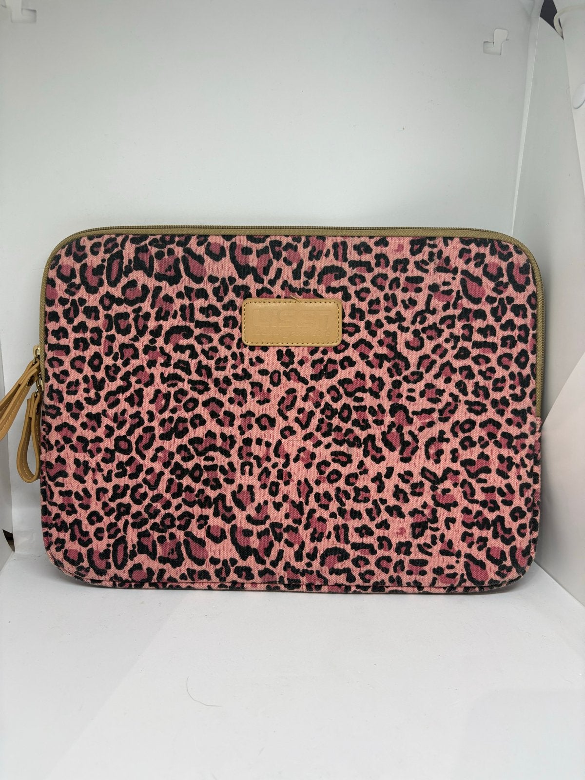 Lisen laptophoes 13 inch roze panterprint, Computers en Software, Nieuw, 13 inch, Laptophoes, Overige merken