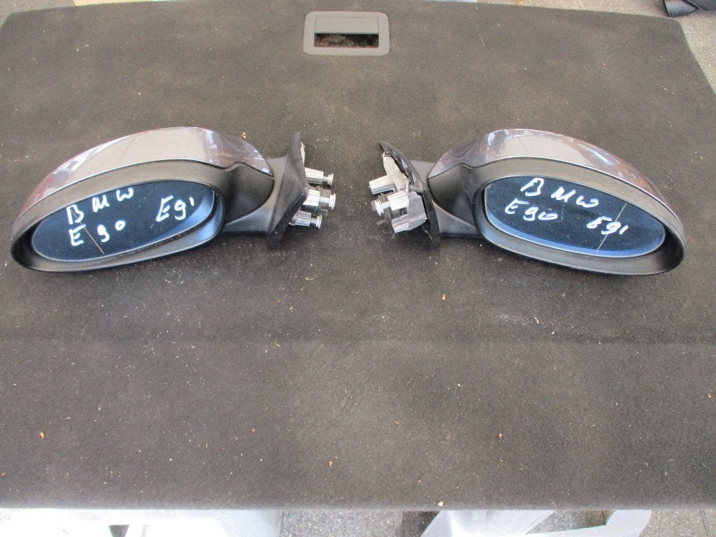 Bmw 3 Serie Spiegels Links/Rechts E90 en E91 (Mooi), Ophalen of Verzenden, Gebruikt, BMW