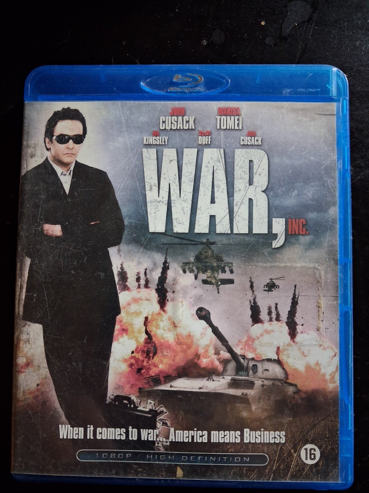 War, Inc. Blu-ray - Actie/Komedie met John Cusack, Cd's en Dvd's, Engels, Vanaf 16 jaar, Nederlands, Film