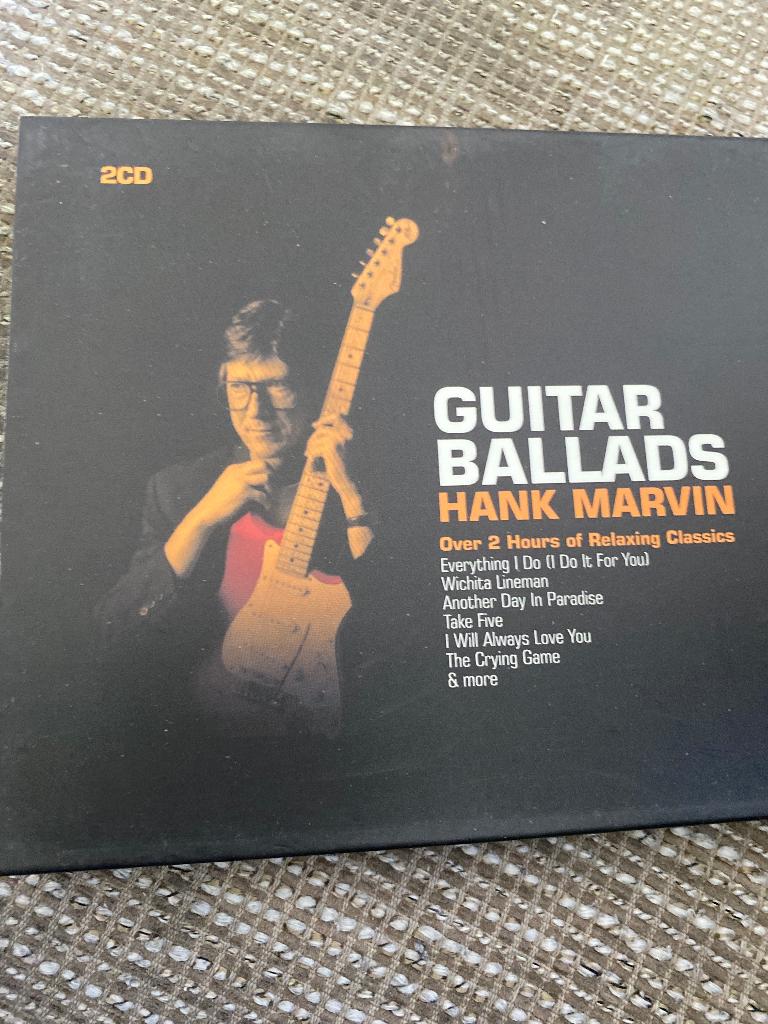 Hank Marvin ( Shadows ) : Guitar Ballads ( 2 cd set ), Ophalen of Verzenden, Zo goed als nieuw