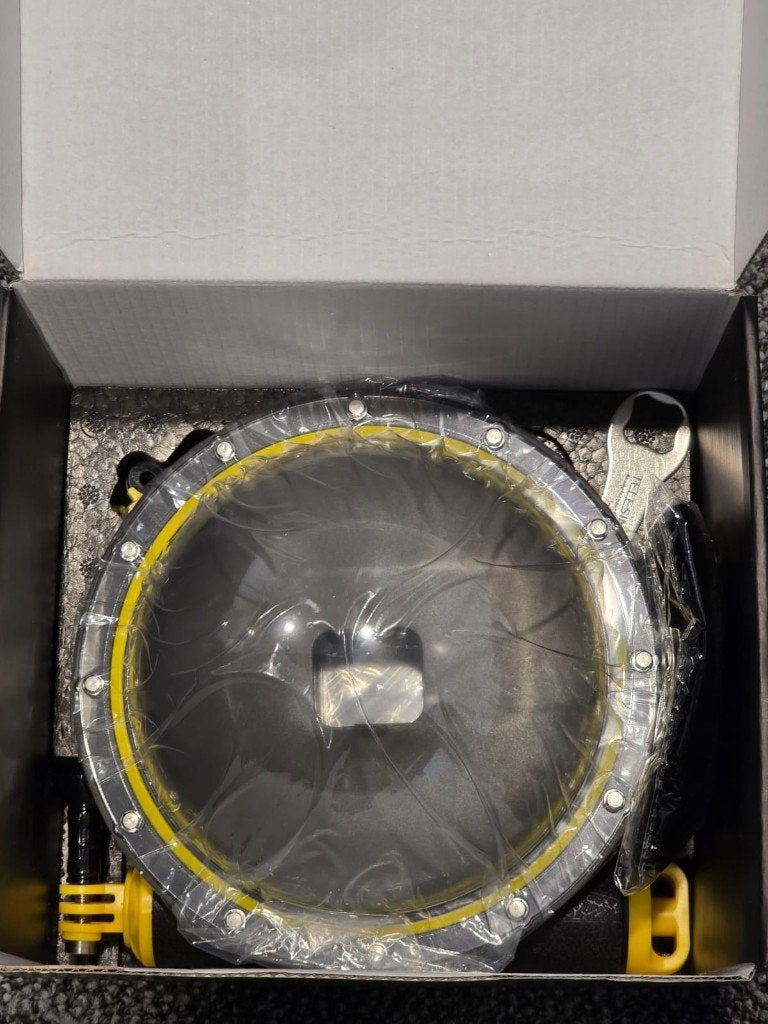 Telesin waterdichte dome voor GoPro (nieuw in doos), Ophalen of Verzenden, Nieuw, 10 t/m 40 meter, Accessoires