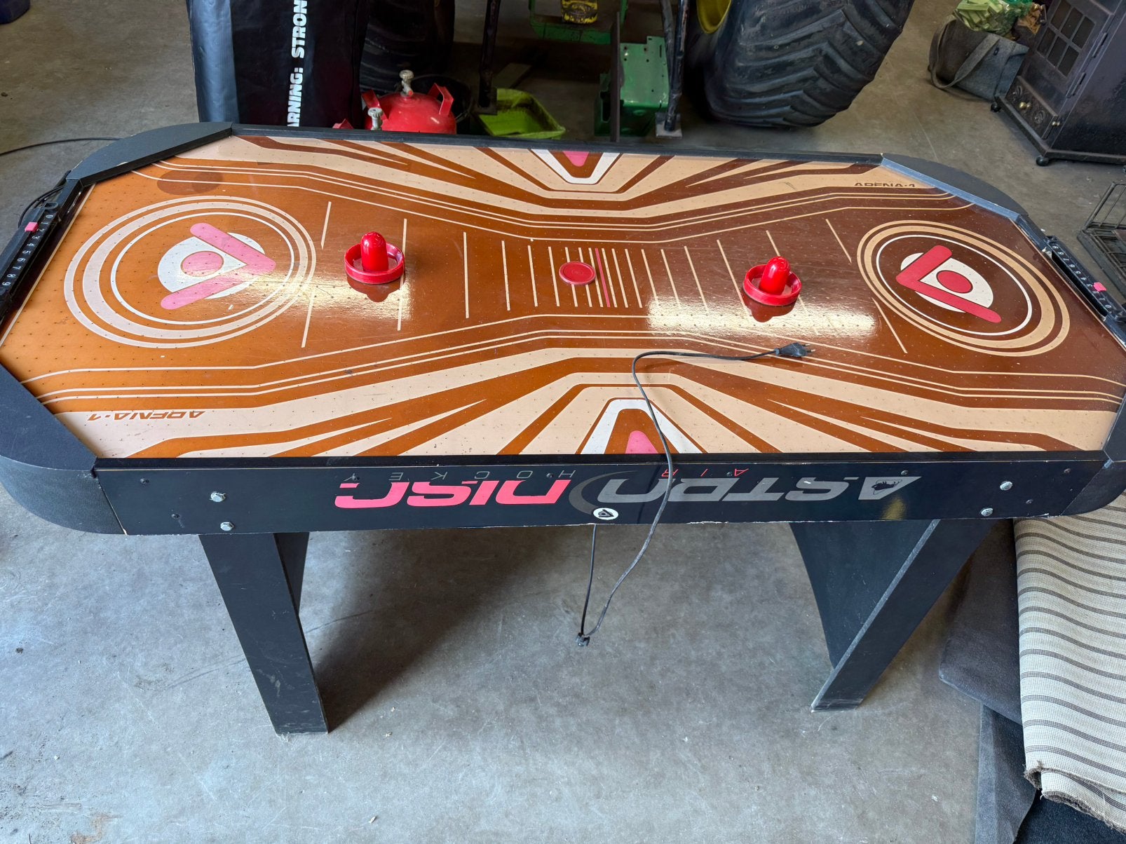 Air hockey tafel, Sport en Fitness, Biljarten en Poolen, Ophalen, Gebruikt, Overige typen