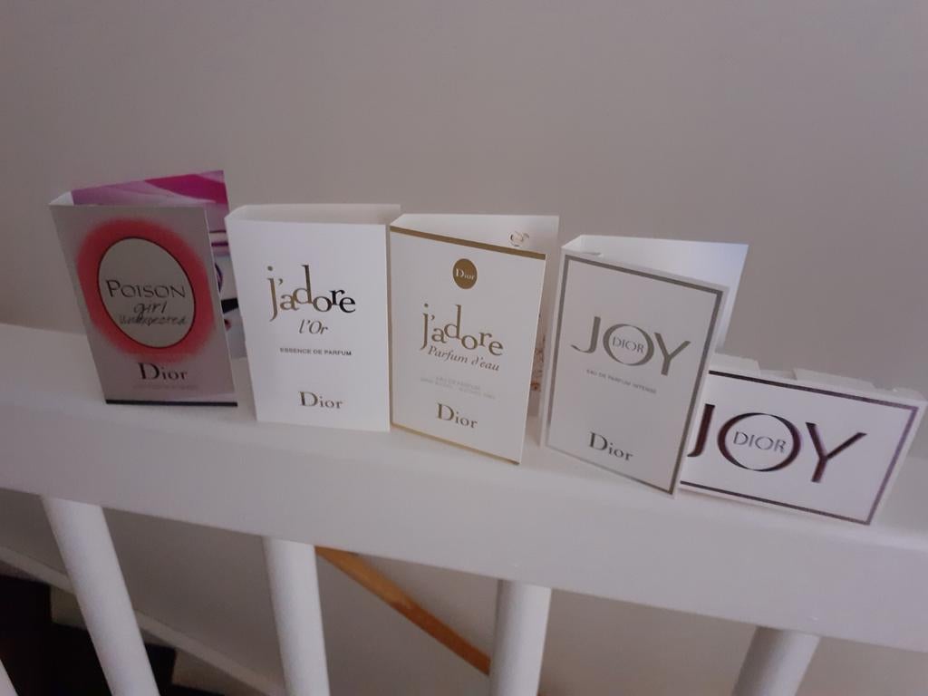 Dior verschillende geur samples proefjes en meer, Verzenden, Nieuw, Proef of Tester