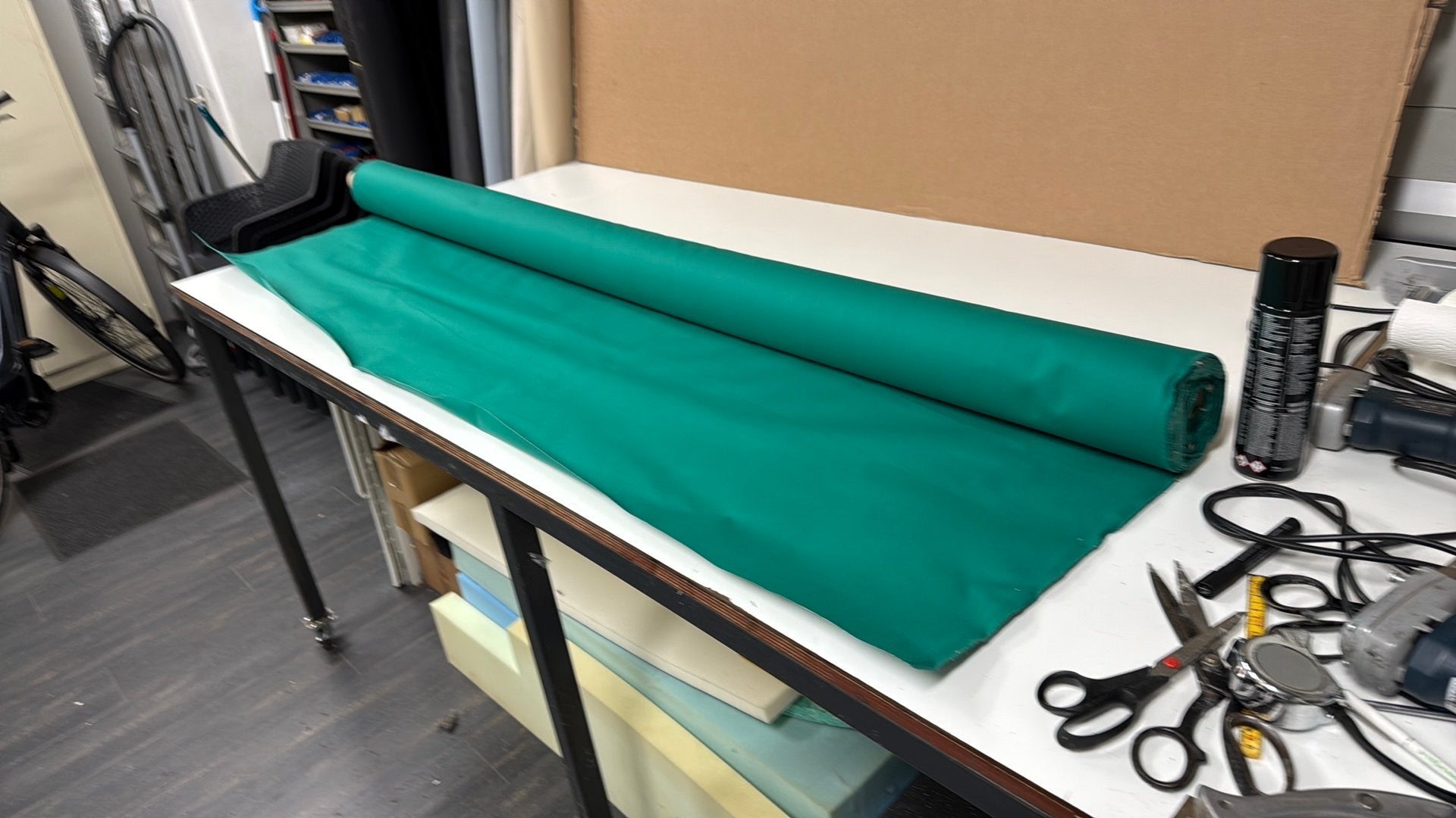 Prachtig ouderwetse katoenen tent/luifel doek, Watersport en Boten, Ophalen, Nieuw, Minder dan 15 m²