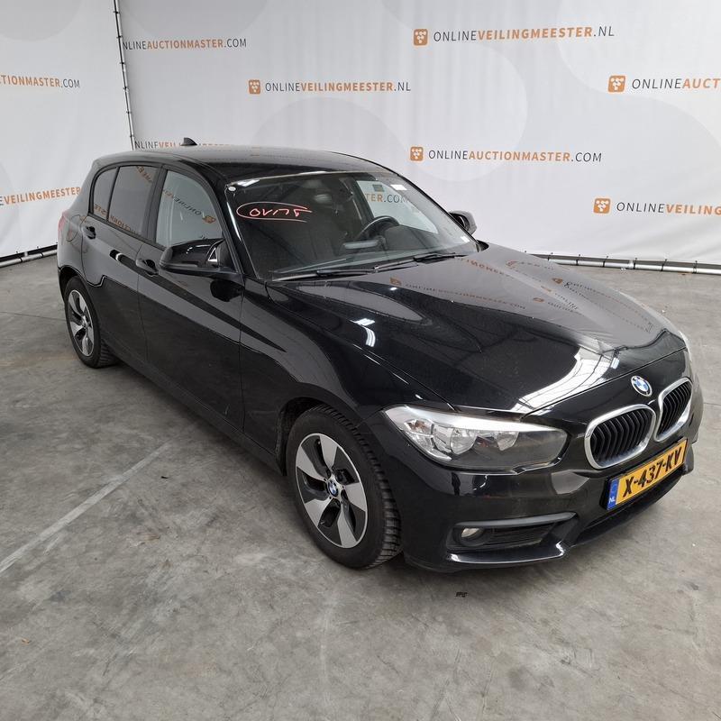 Personenauto, BMW, 1-serie, 116d, 2015, Auto's, Euro 6, 116 pk, Zwart, Bedrijf