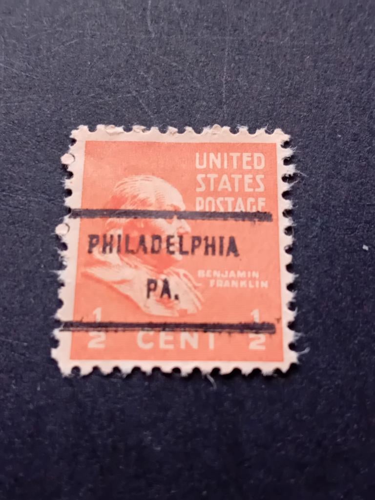 Amerikaanse postzegel Philadelphia 2 cent, Ophalen of Verzenden