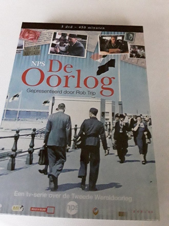 NPS De Oorlog - Complete tv-serie over WOII (5 DVD's), Alle leeftijden, Nederlands, Zo goed als nieuw, Politiek of Geschiedenis