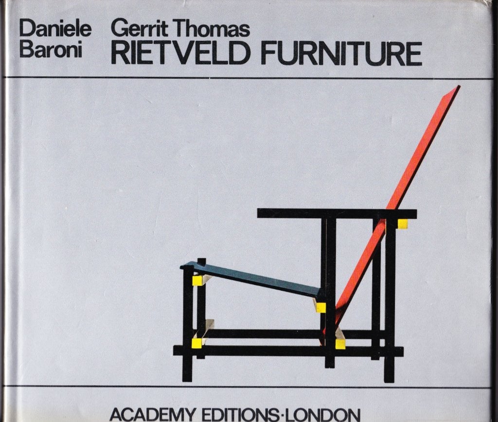 Boek: Rietveld Furniture - Daniele Baroni, Gerrit Thomas, Ophalen of Verzenden, Gebruikt, Overige typen